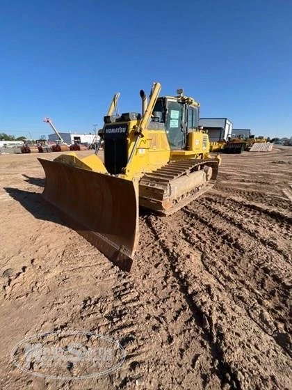 Used Komatsu Dozer in yard